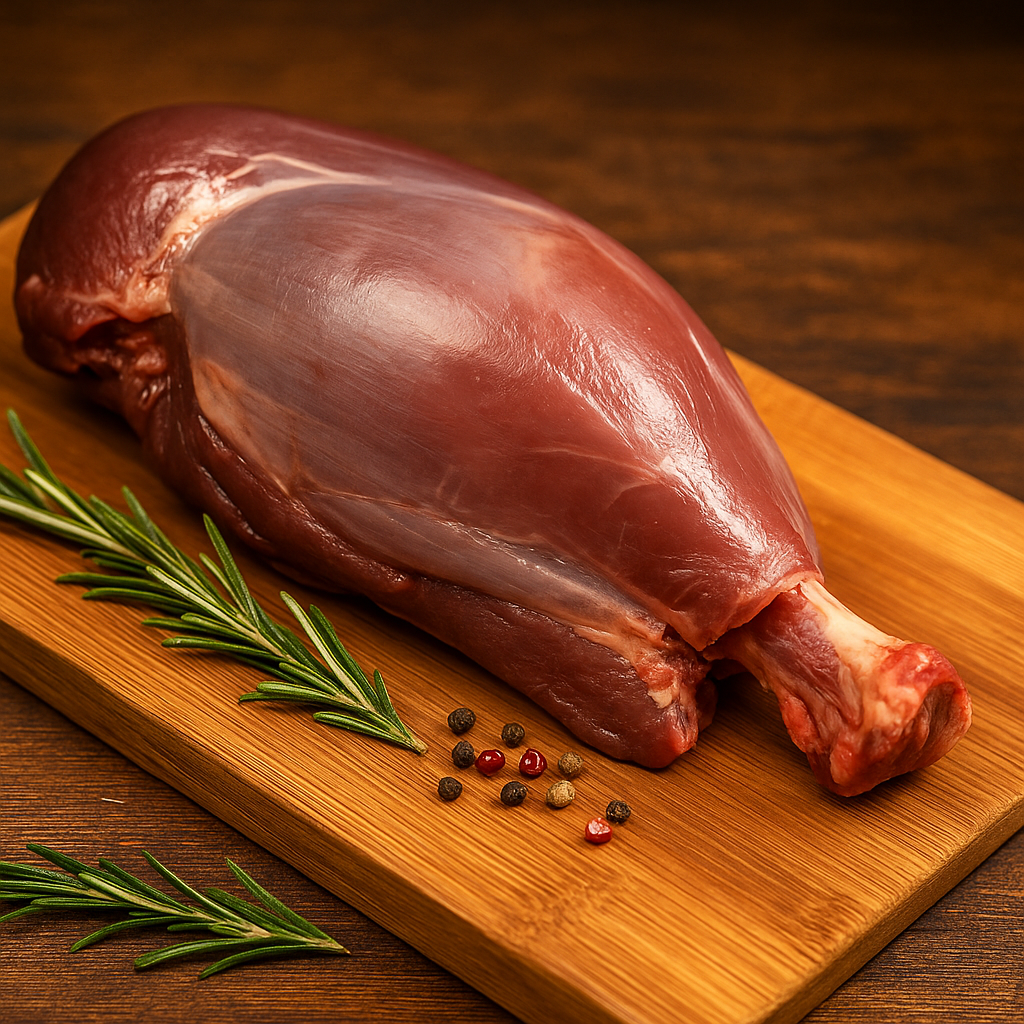 Rehkeule mit Knochen