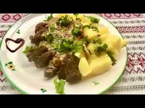 Reh trifft Bärlauch – schnelles und einfaches Gericht mit Wildfleisch und Bärlauch (Video)