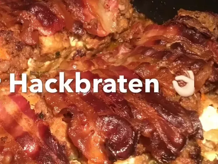 Wildschwein-Hackbraten mit Schafskäse und Mozzarella – aromatisches Wildgericht aus dem Ofen (Video)